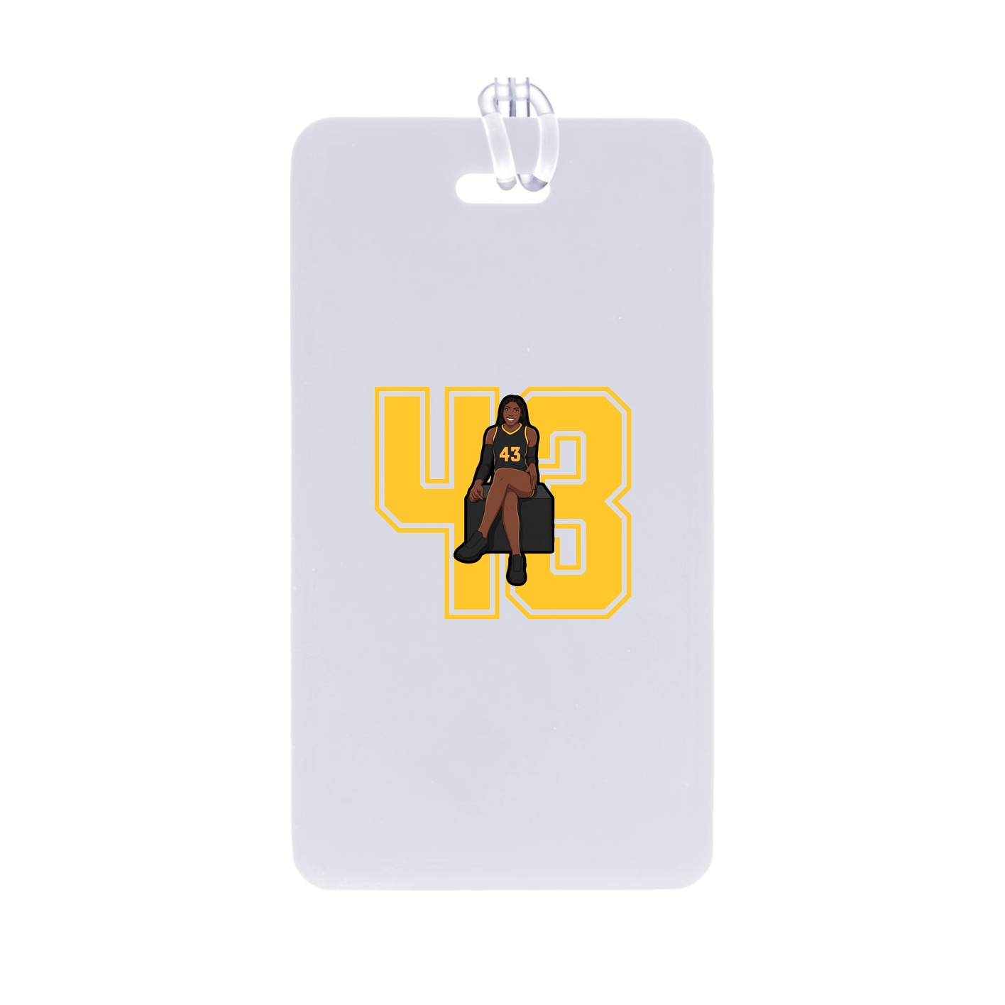 Bag Tag — Number in Classic