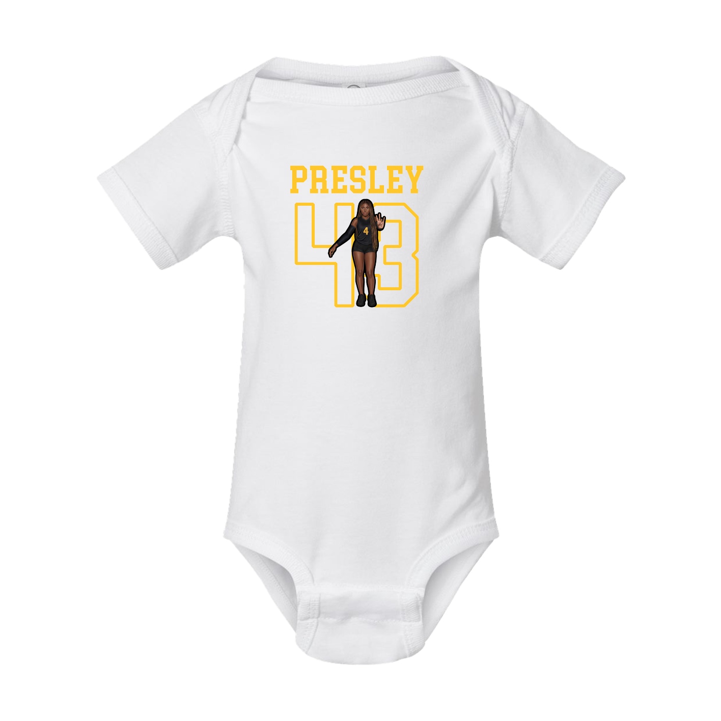 Baby Onesie — Shirsey in White
