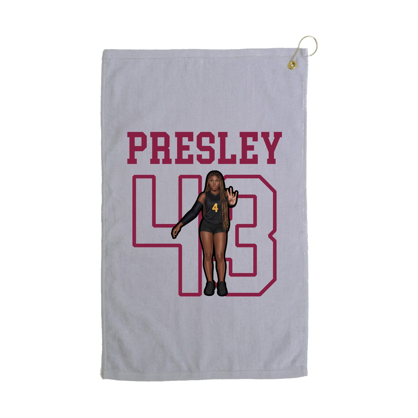 Golf Towel — Shirsey in Grey