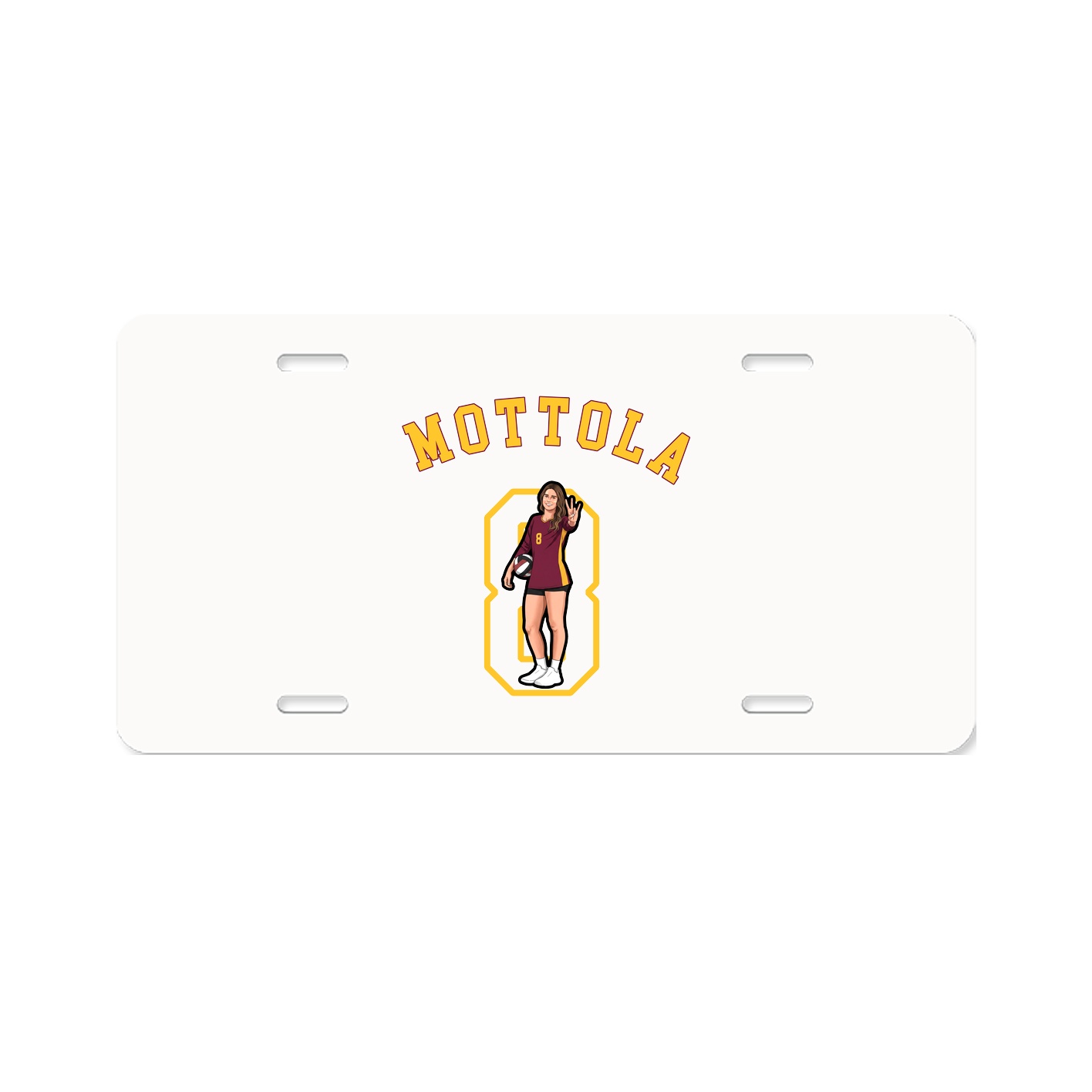 License Plate — Shirsey Arch in Classic