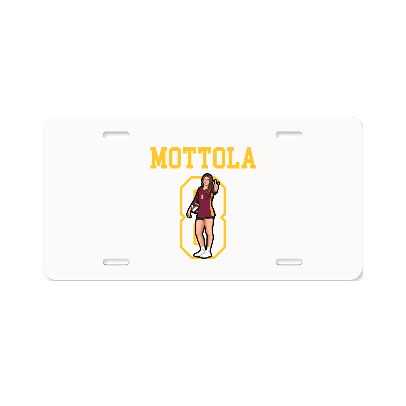 License Plate — Shirsey in Classic