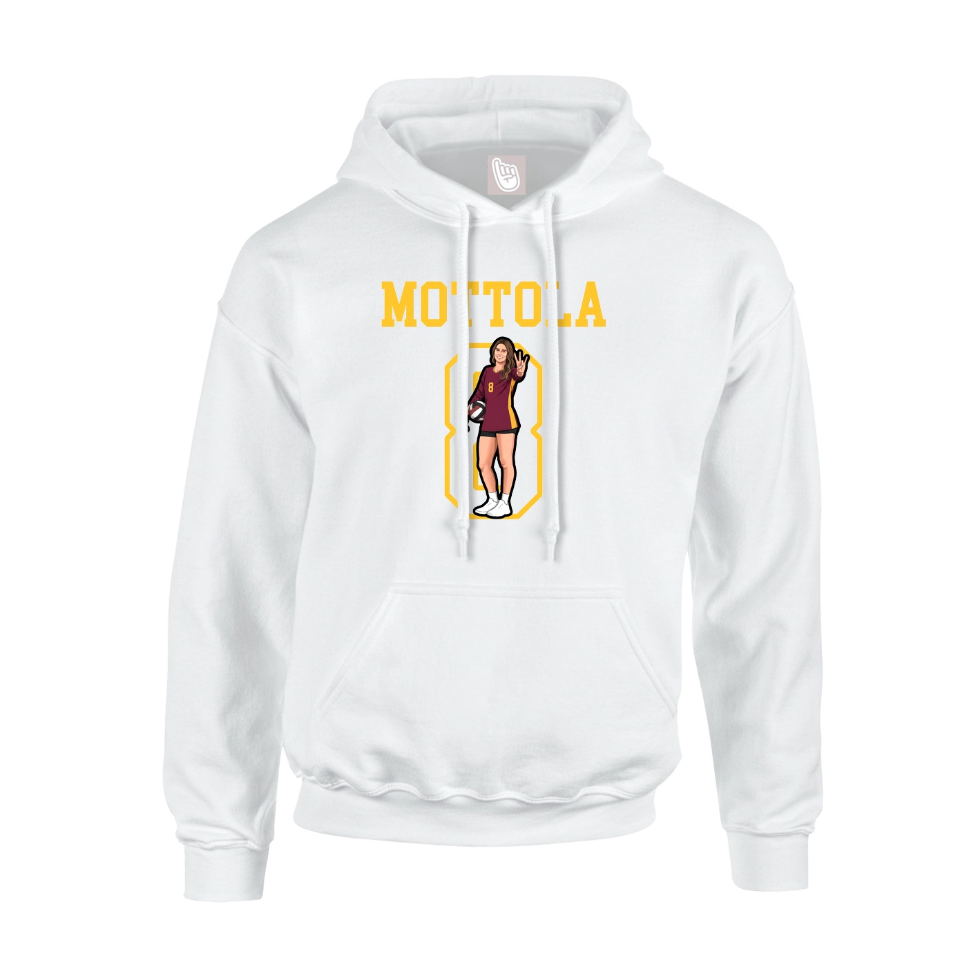 Youth Hoodie — Shirsey in White