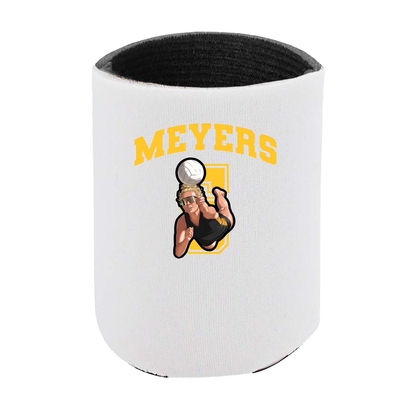 Can Holder — Number in White