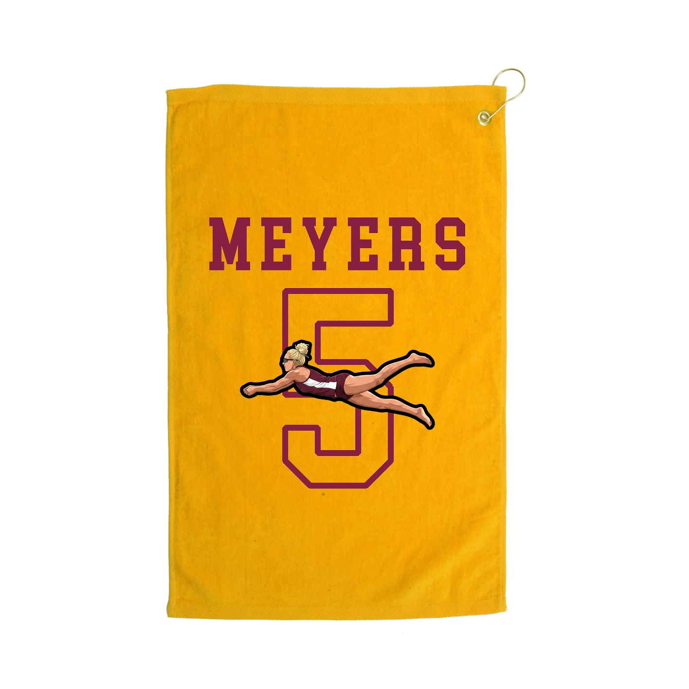 Golf Towel — Shirsey in Gold