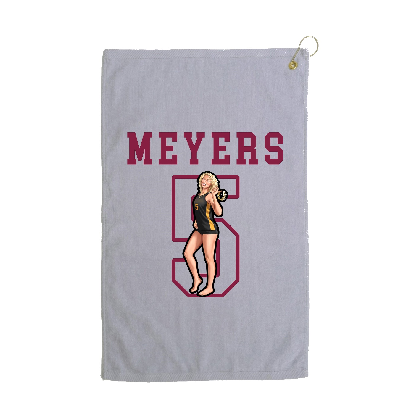 Golf Towel — Shirsey in Grey