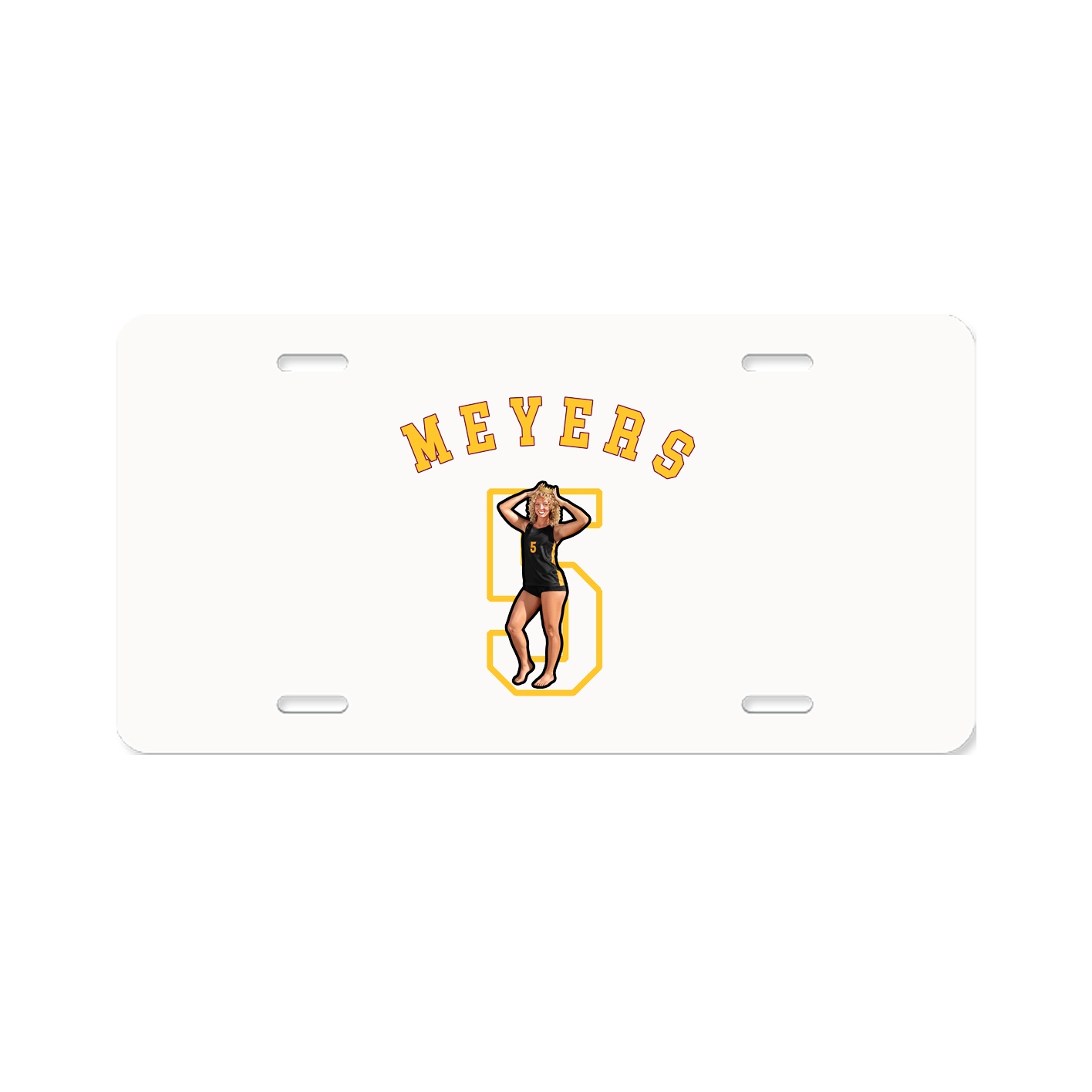 License Plate — Shirsey Arch in Classic