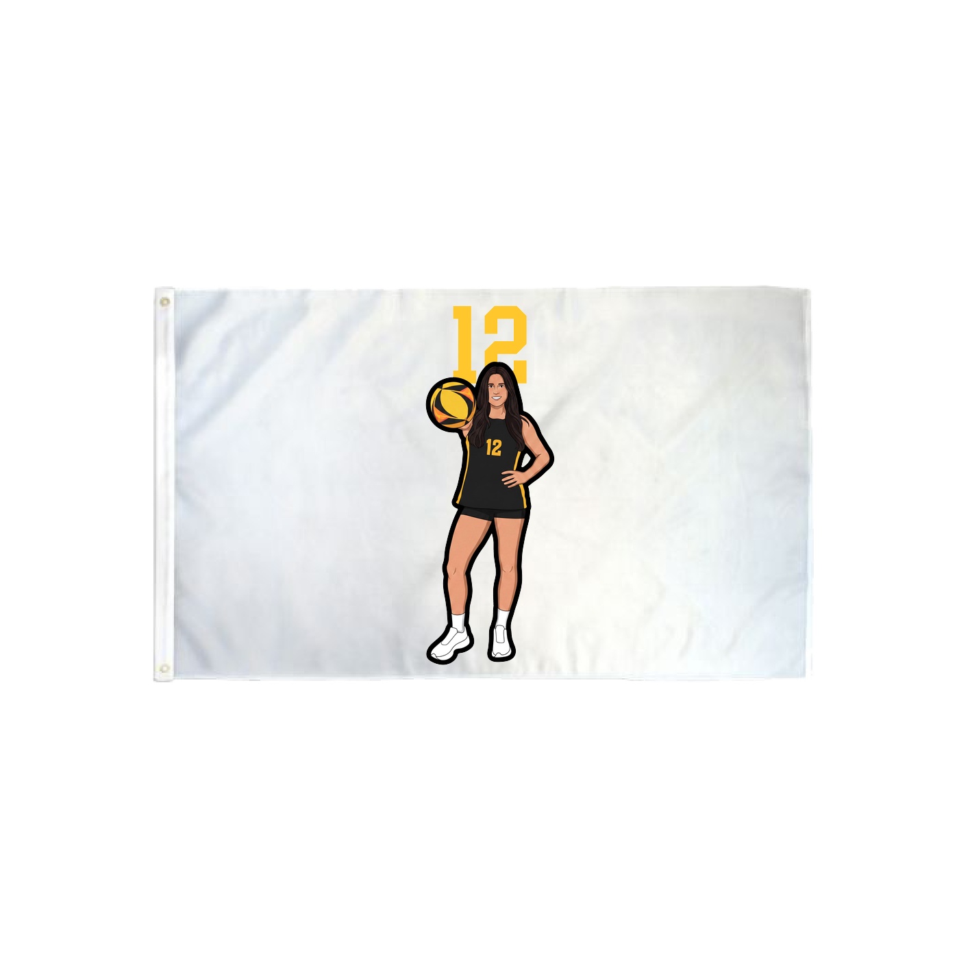 3x5 Flag — Number Top in Classic