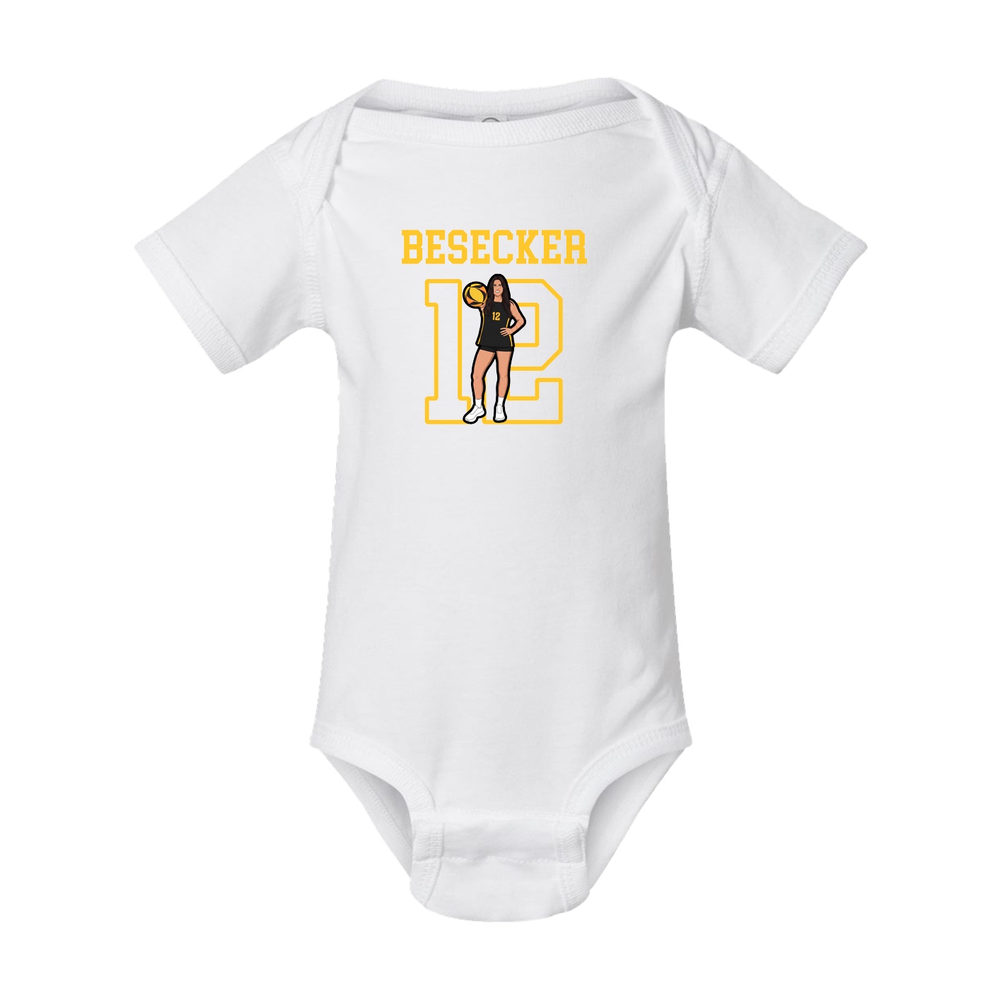 Baby Onesie — Shirsey in White