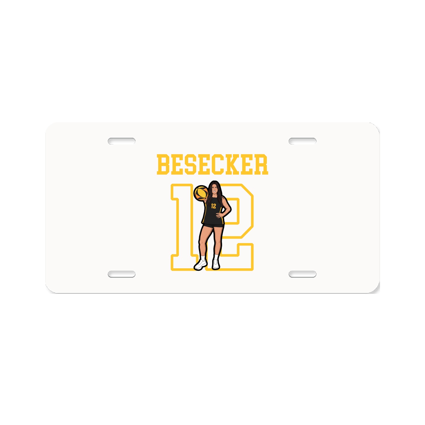 License Plate — Shirsey in Classic