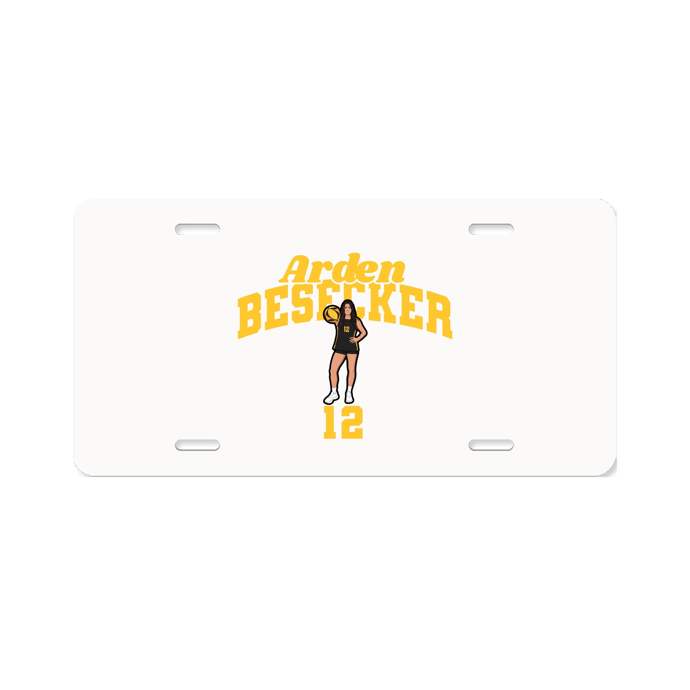 License Plate — Signature Arch in Classic