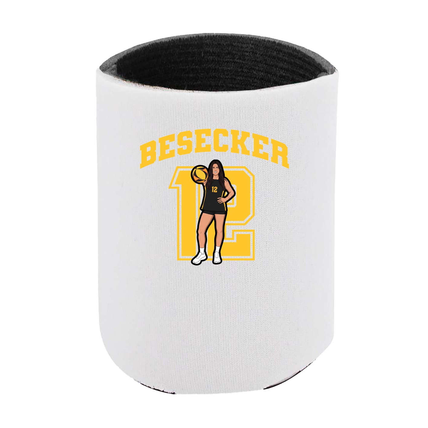 Can Holder — Number in White