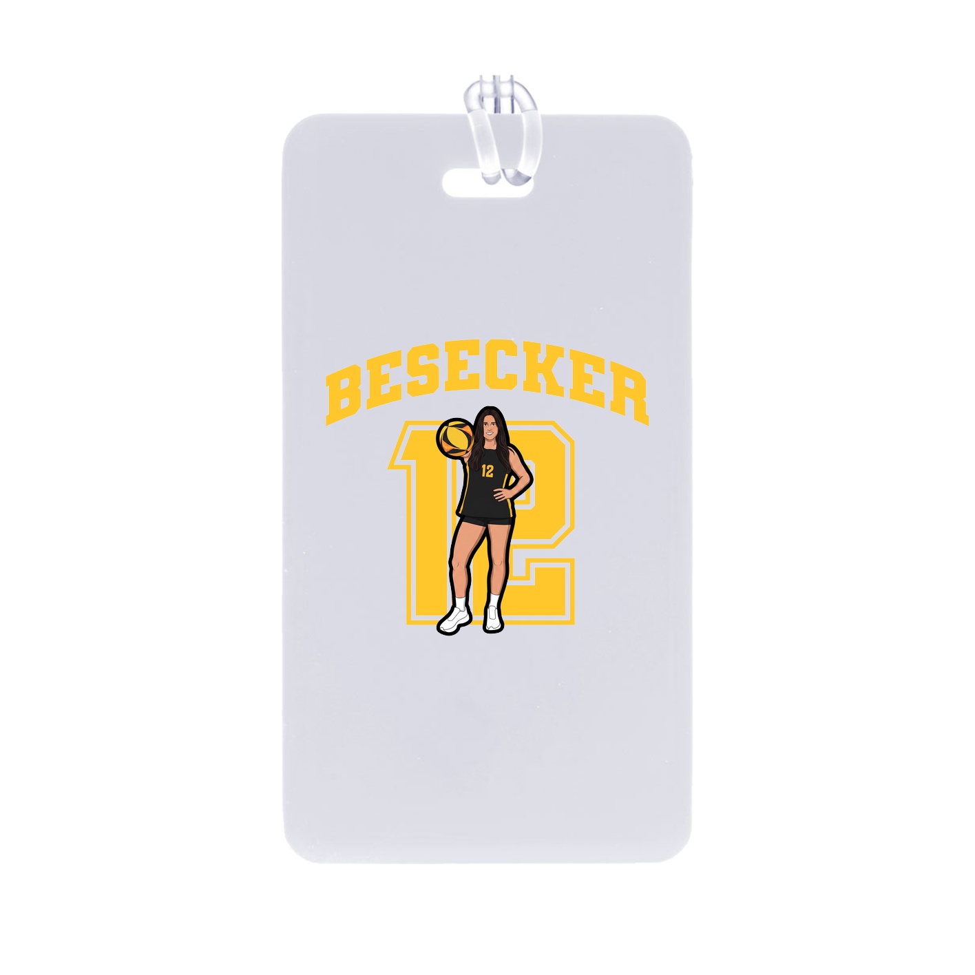 Bag Tag — Number in Classic