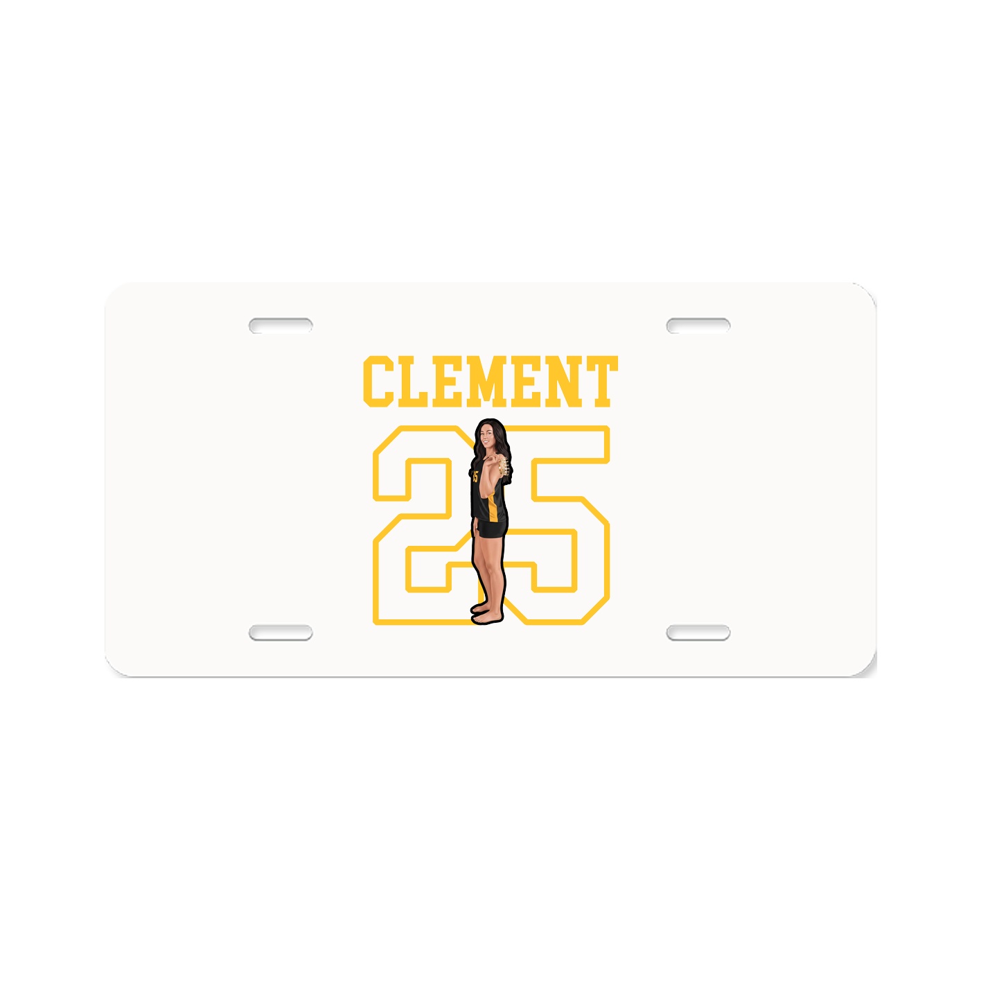 License Plate — Shirsey in Classic
