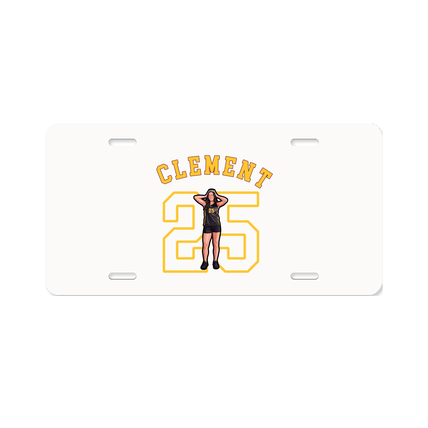 License Plate — Shirsey Arch in Classic