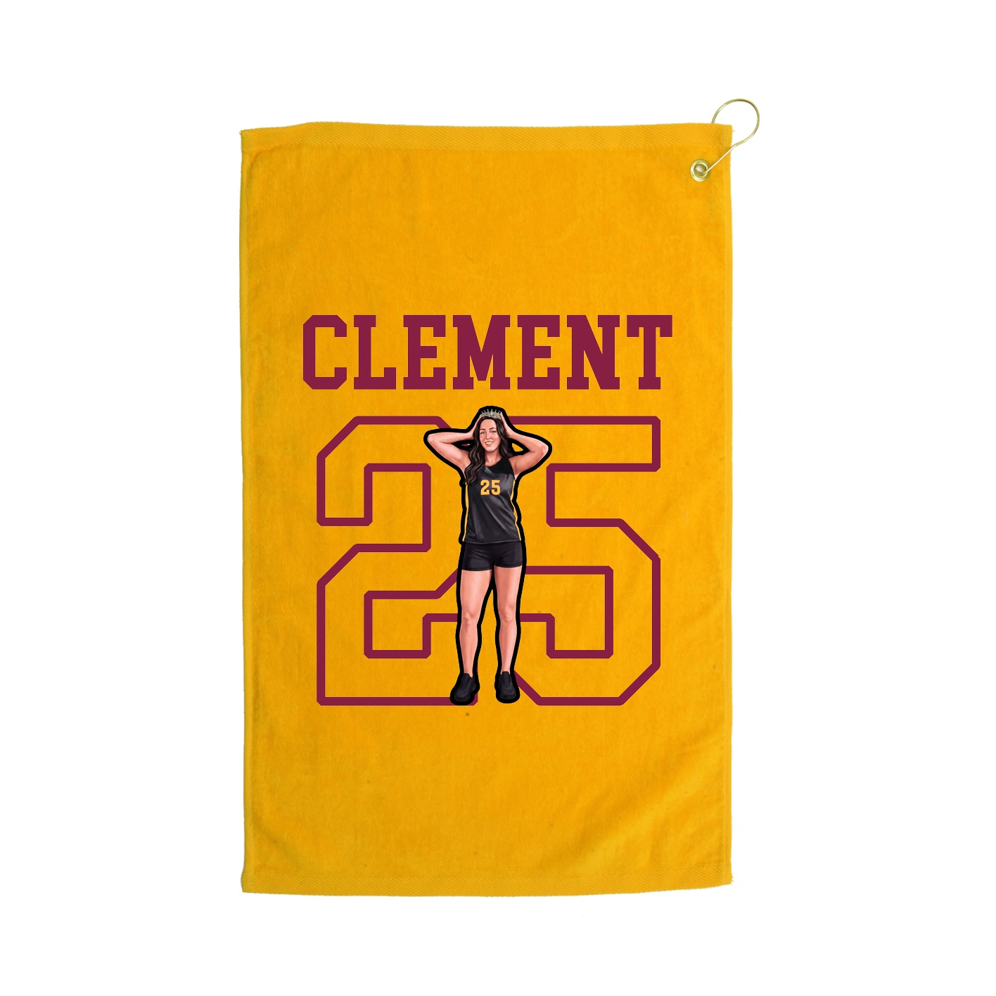 Golf Towel — Shirsey in Gold