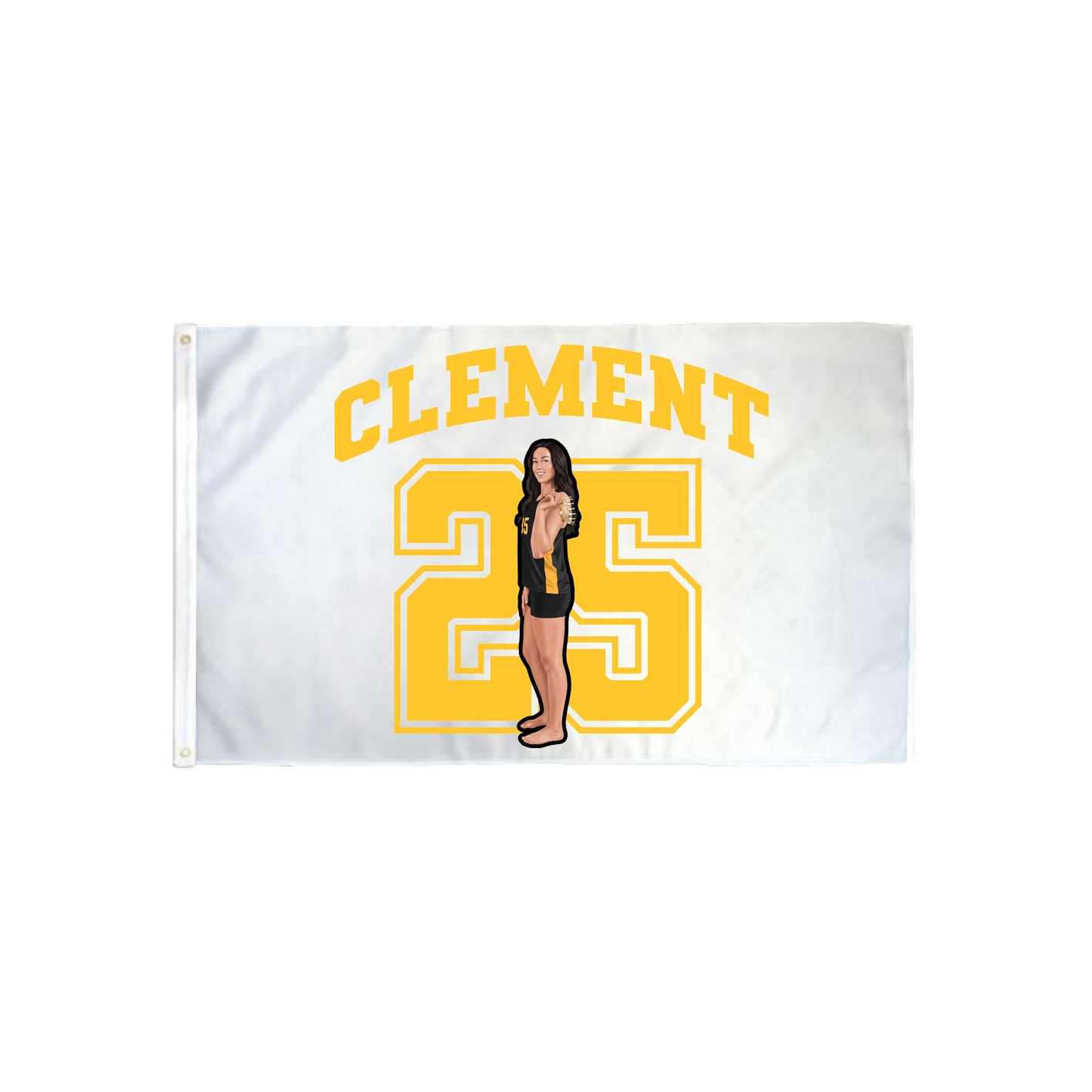 3x5 Flag — Number in Classic