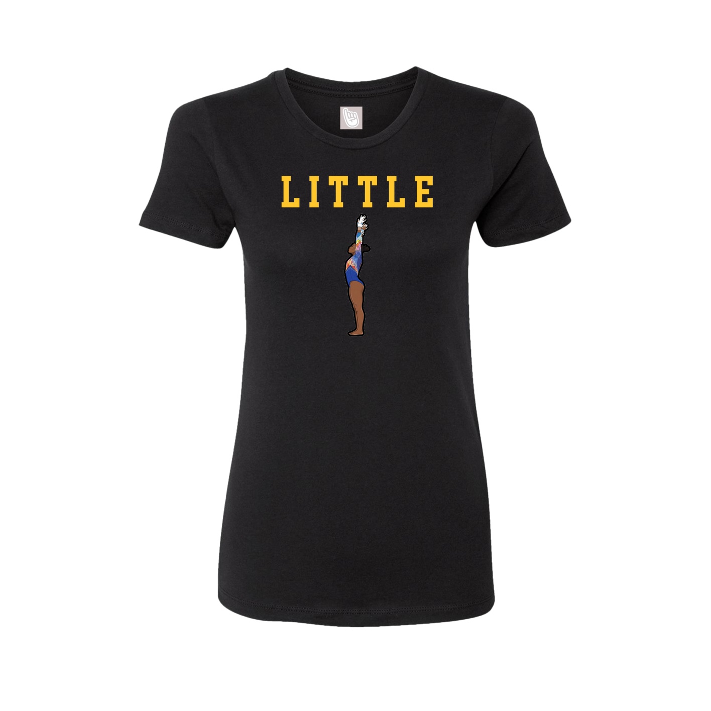 Fitted Women's Tee — Shirsey in Black