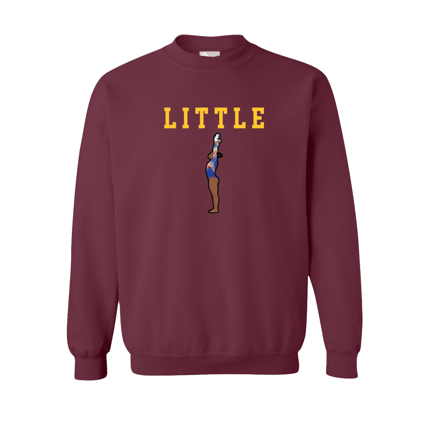 Fleece Crew — Shirsey in Maroon