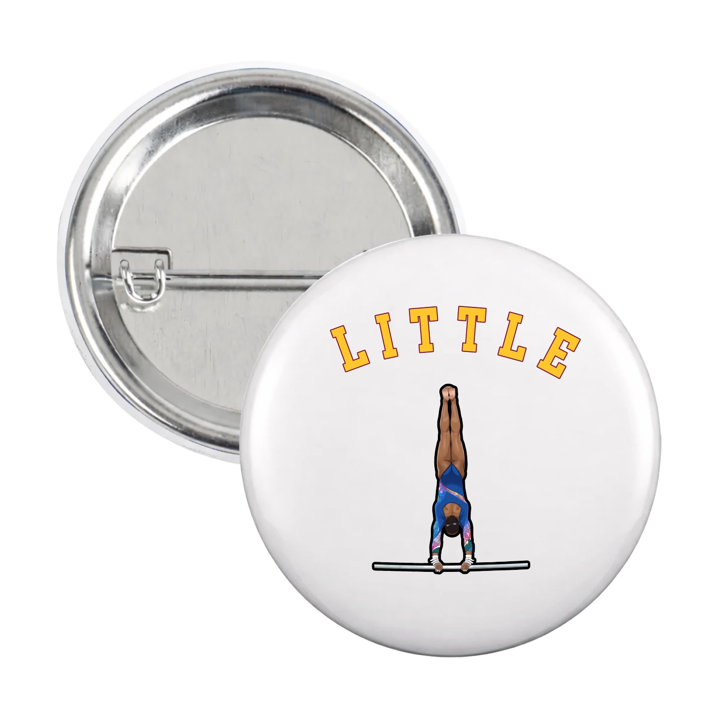Game Day Button — Shirsey Arch in White