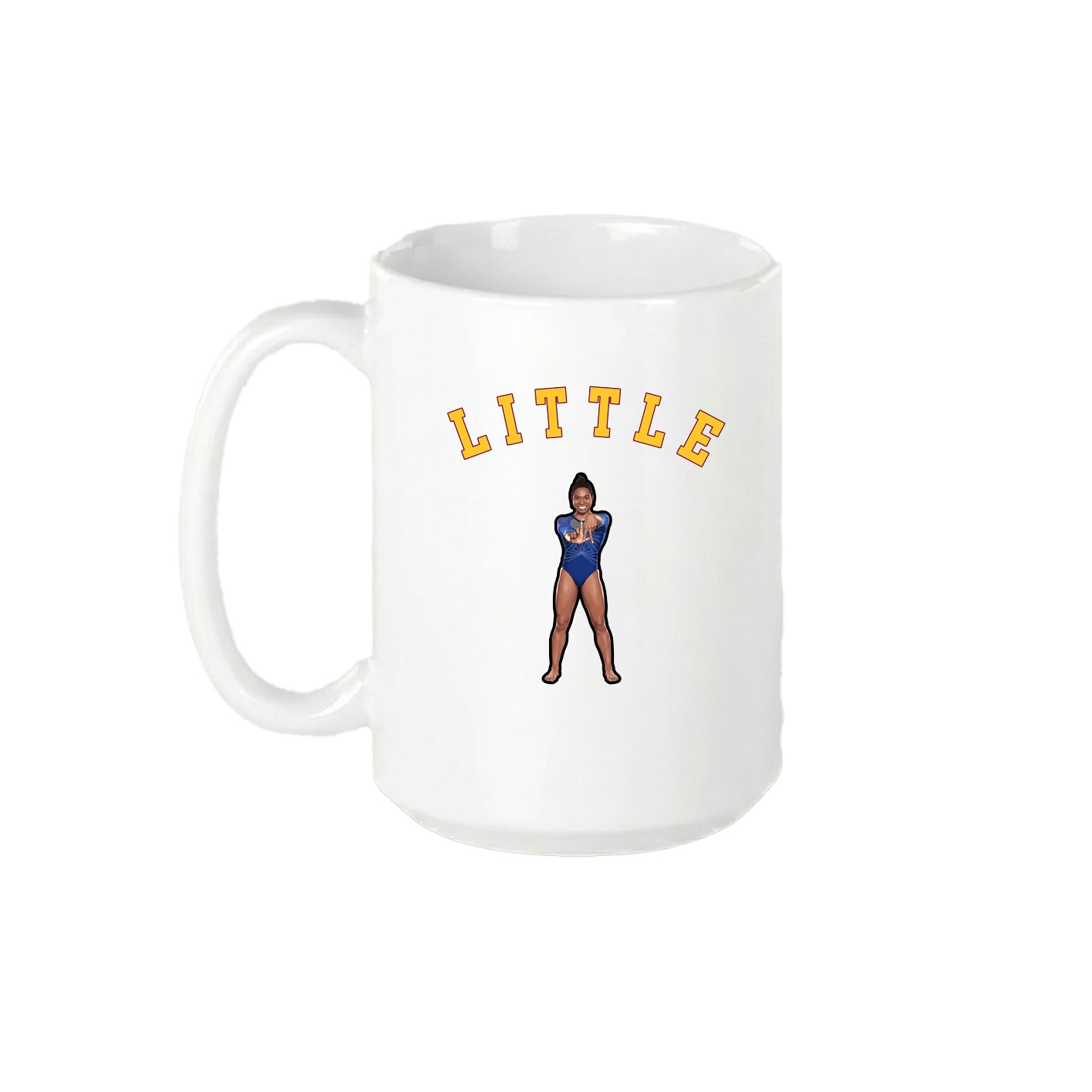 15oz Coffee Mug — Shirsey Arch in White