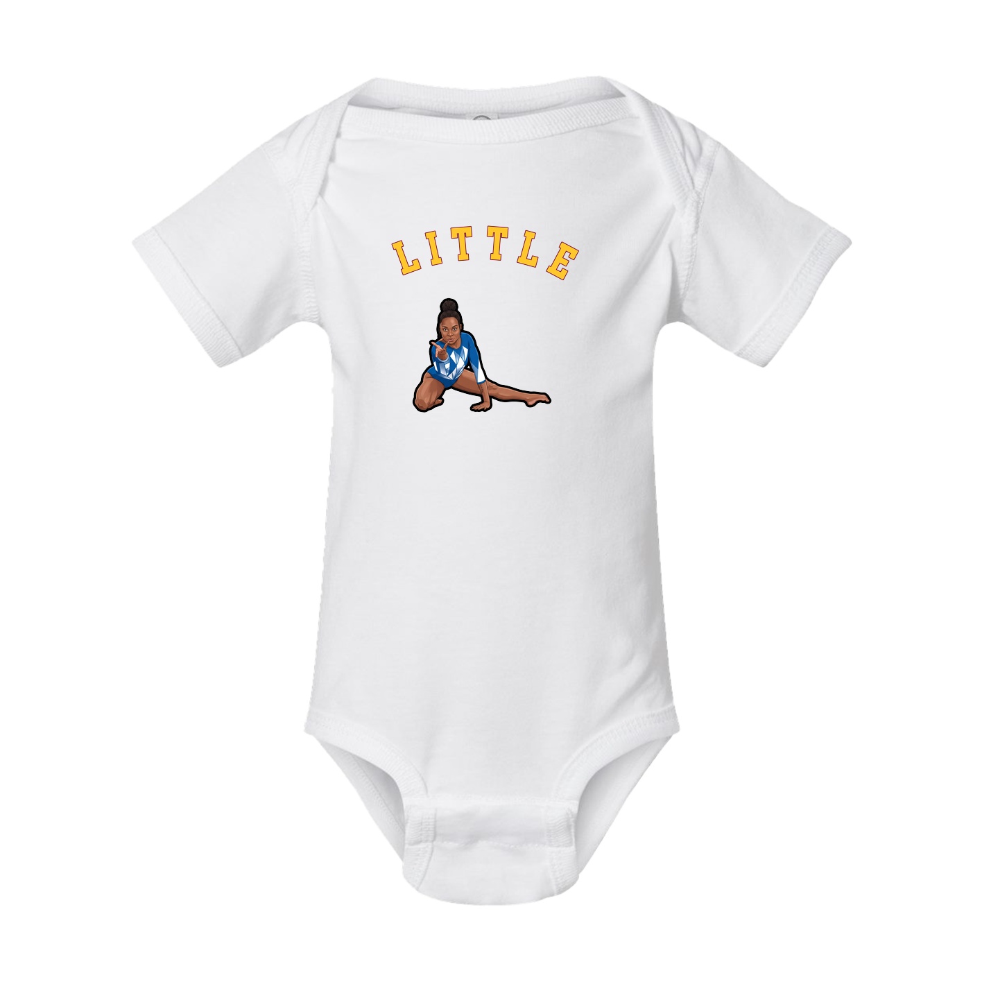Baby Onesie — Shirsey Arch in White