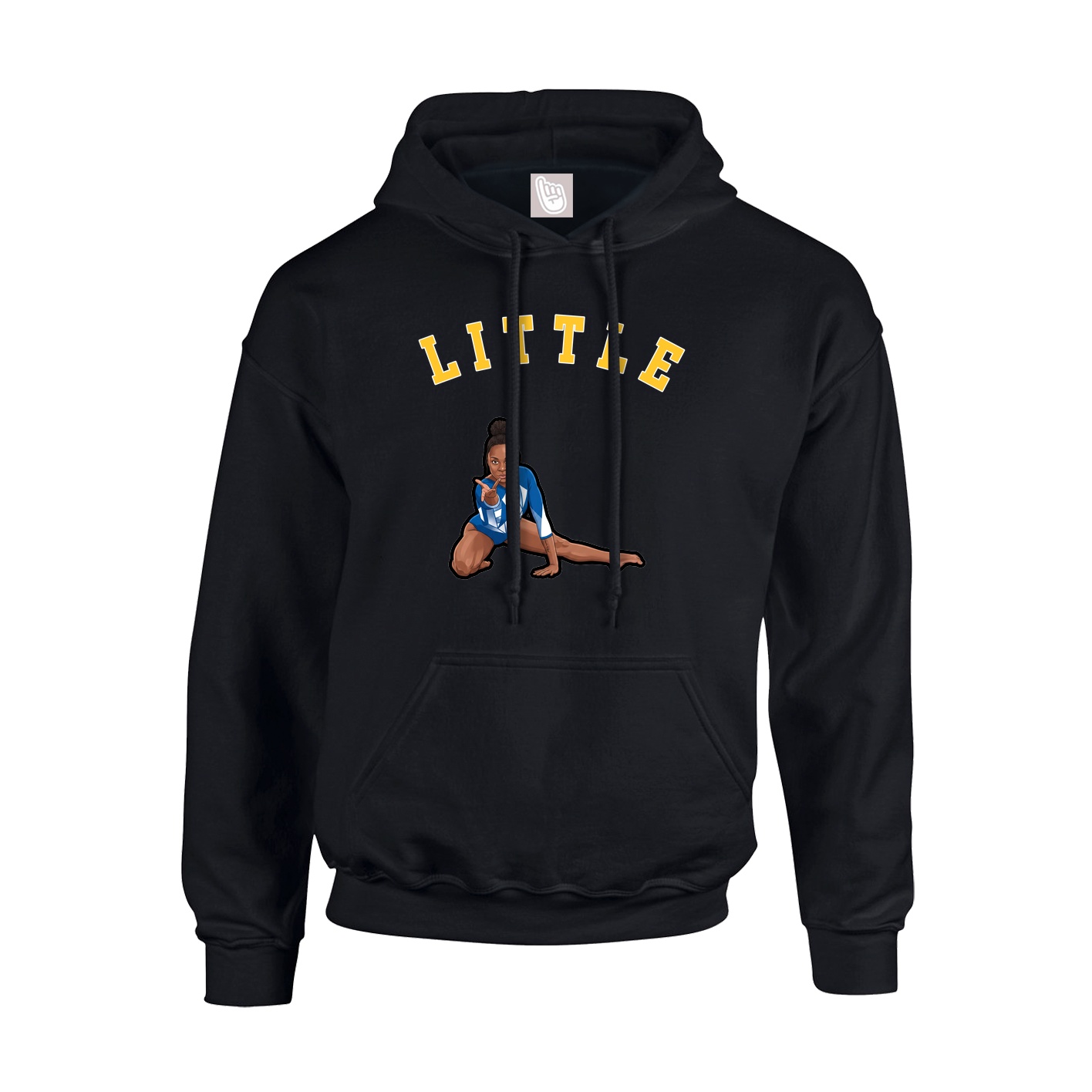 Youth Hoodie — Shirsey Arch in Black