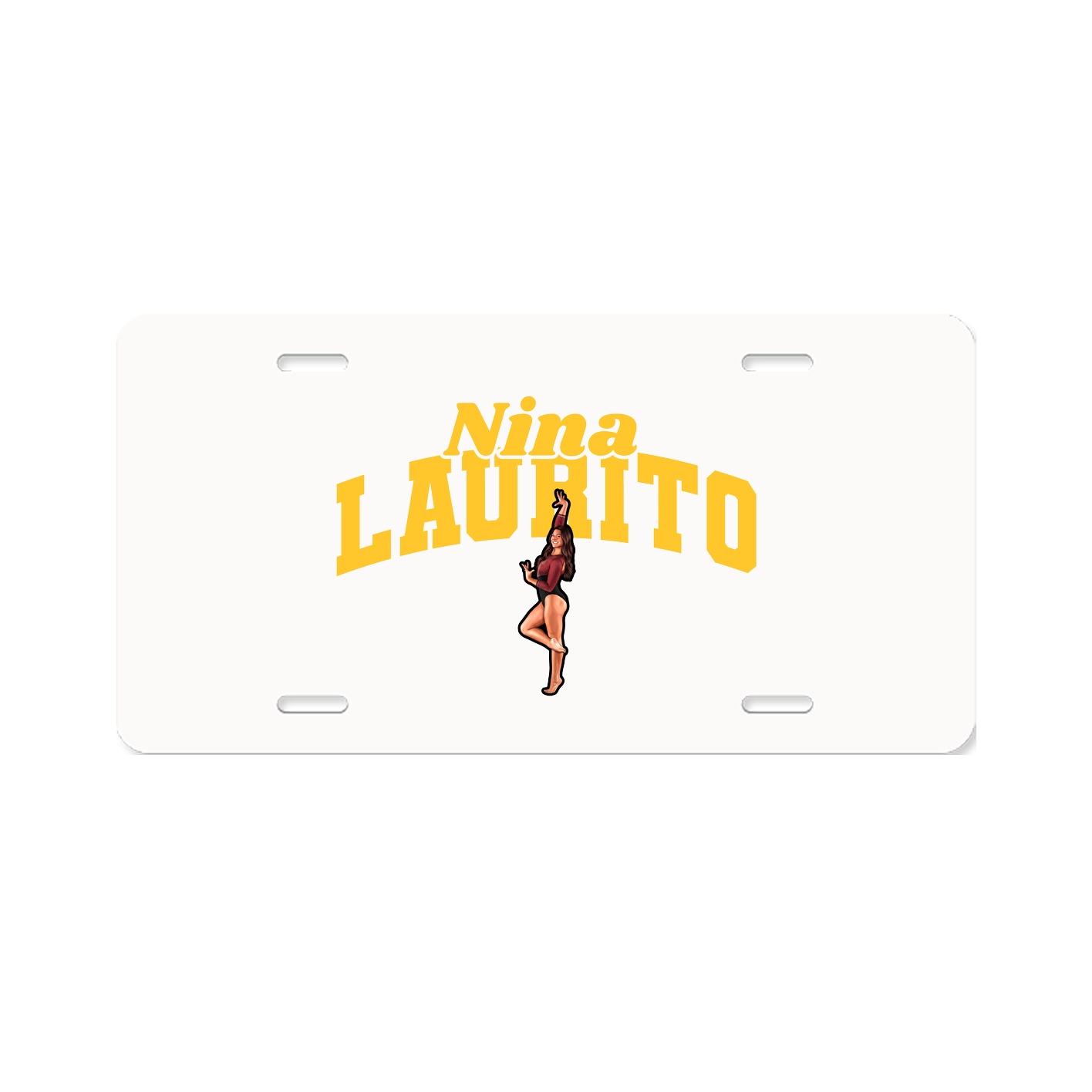 License Plate — Signature Arch in Classic