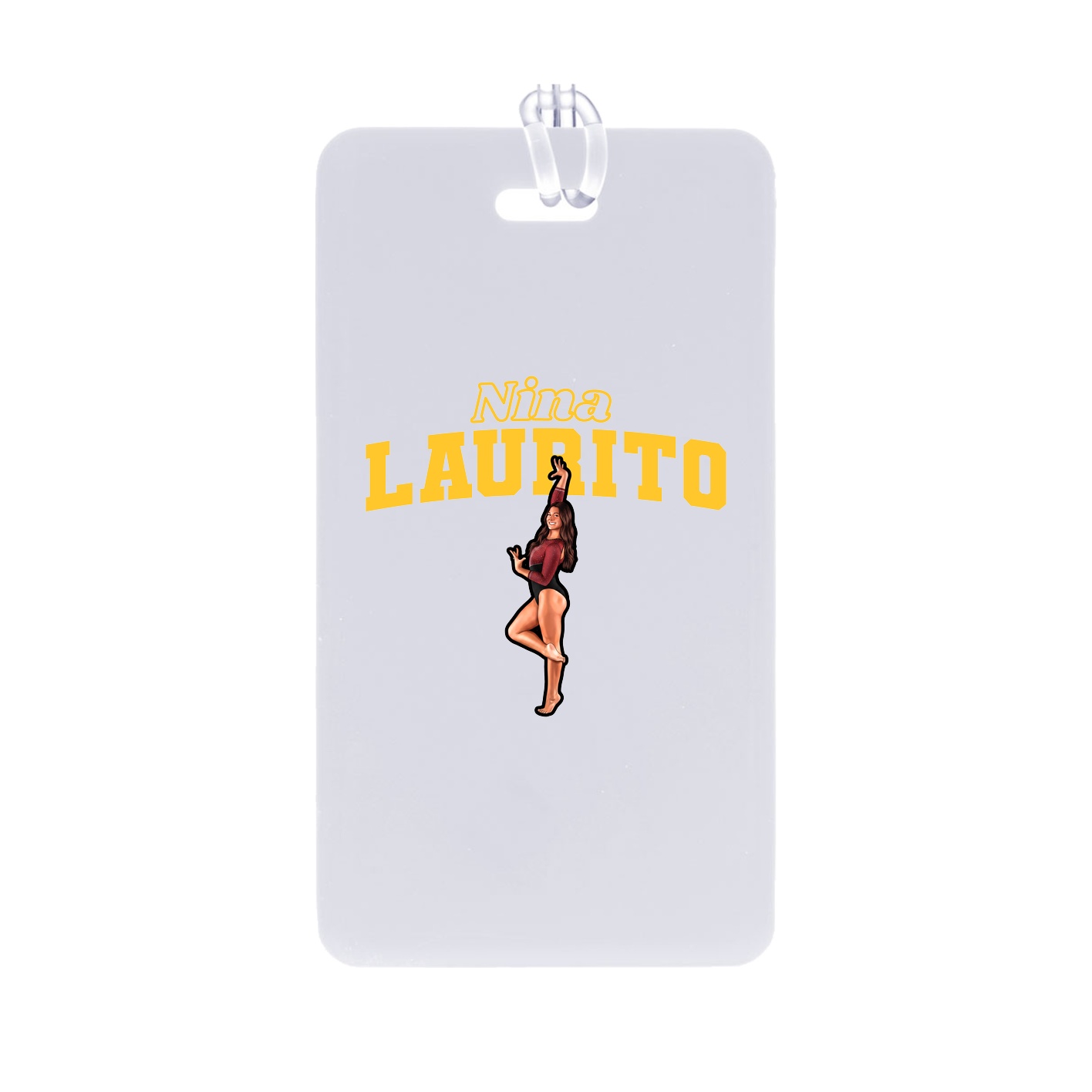 Bag Tag — Name Arch in Classic