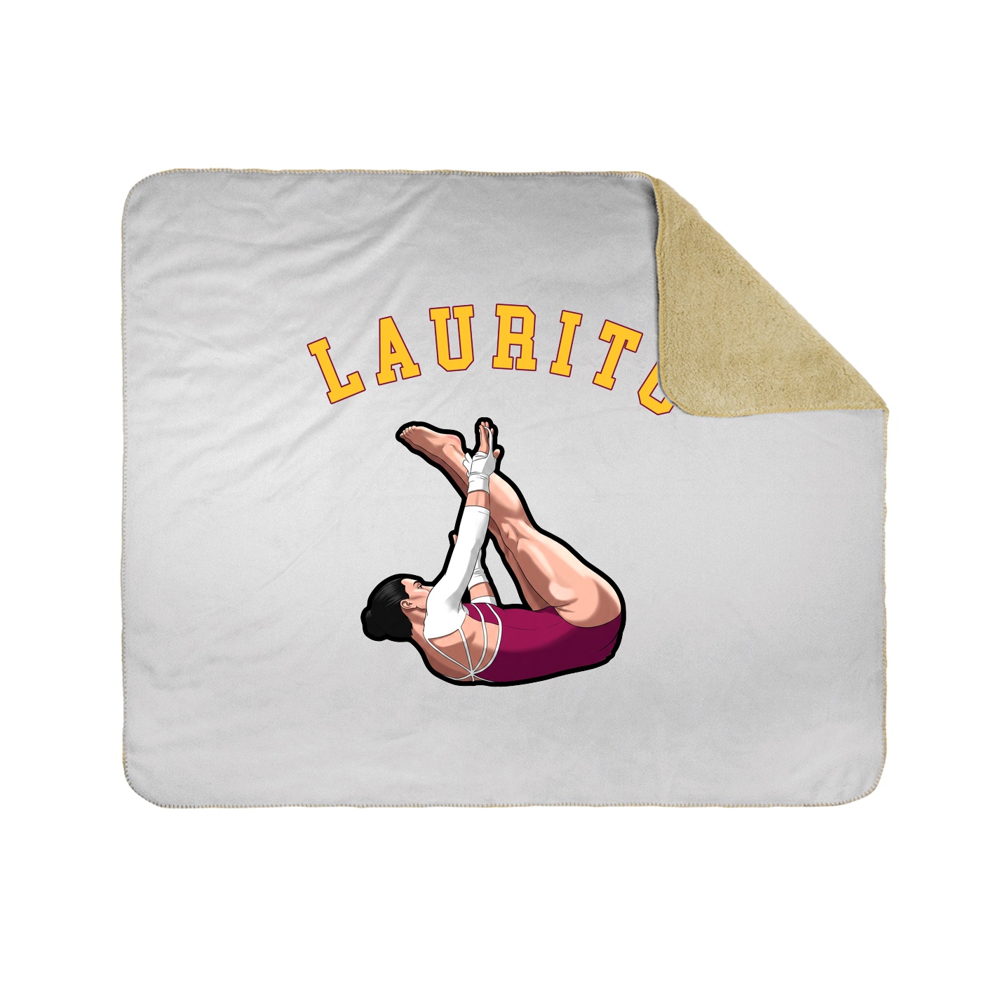Throw Blanket — Shirsey Arch in White