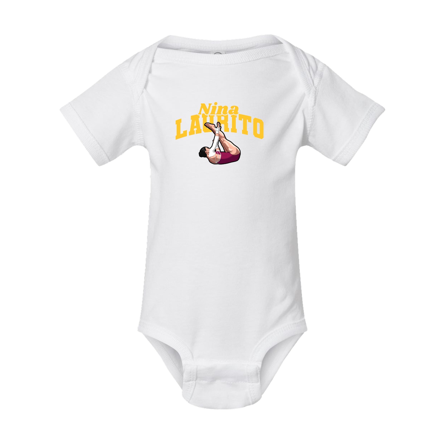 Baby Onesie — Signature Arch in White