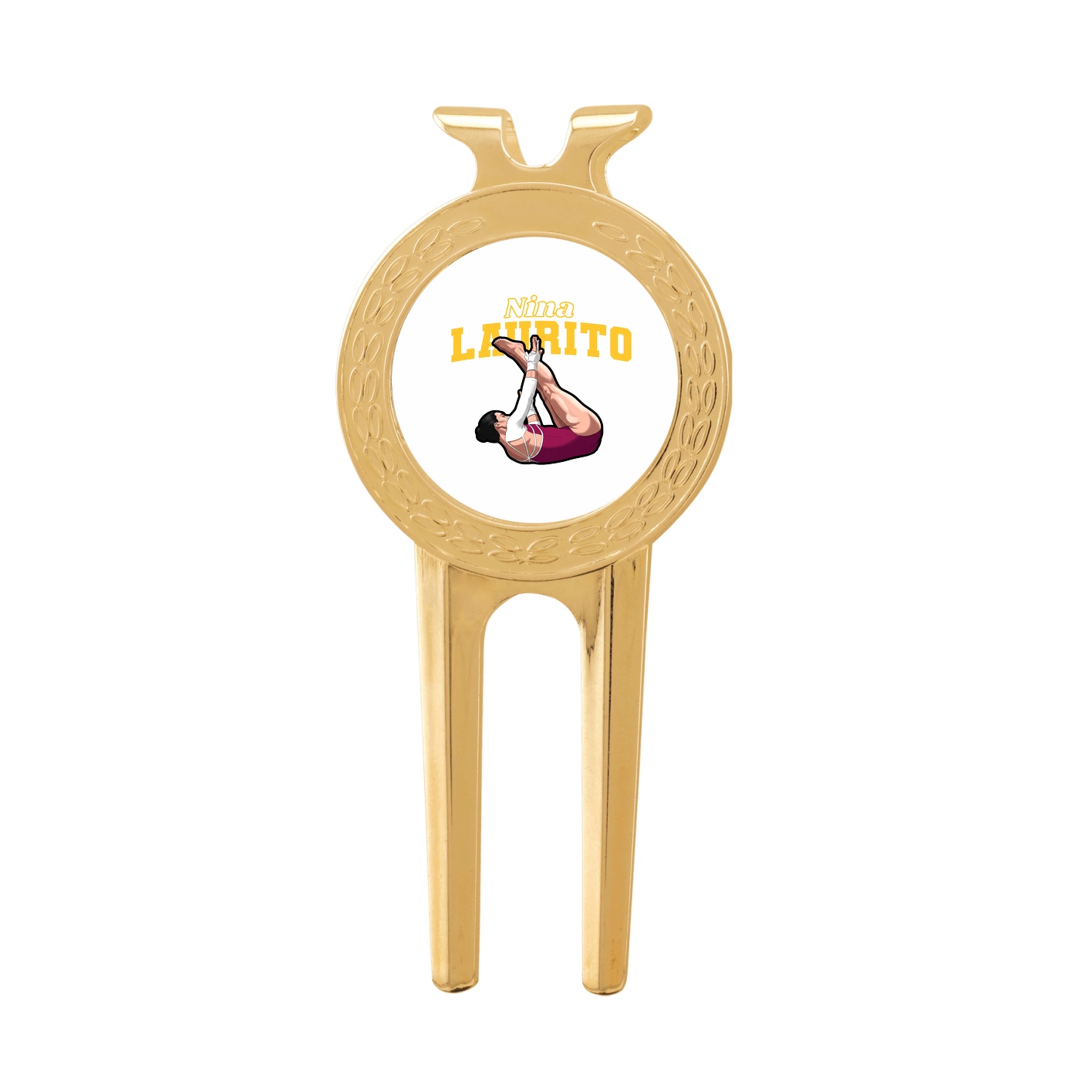 Divot Tool with Ball Marker — Name Arch in Classic