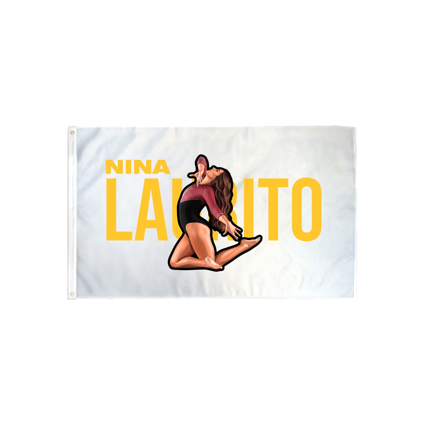 3x5 Flag — Player Name in Classic