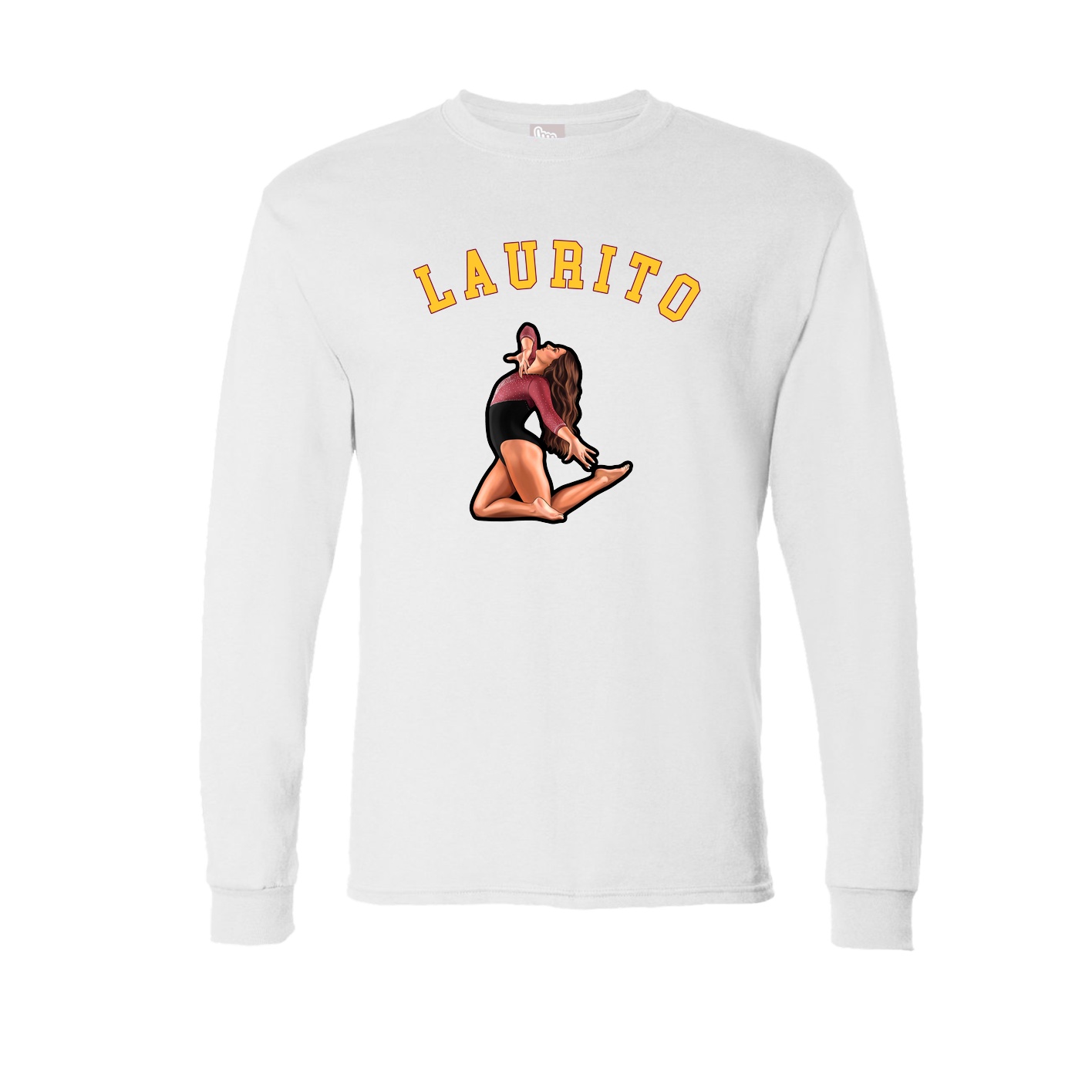 Long Sleeve Tee — Shirsey Arch in White