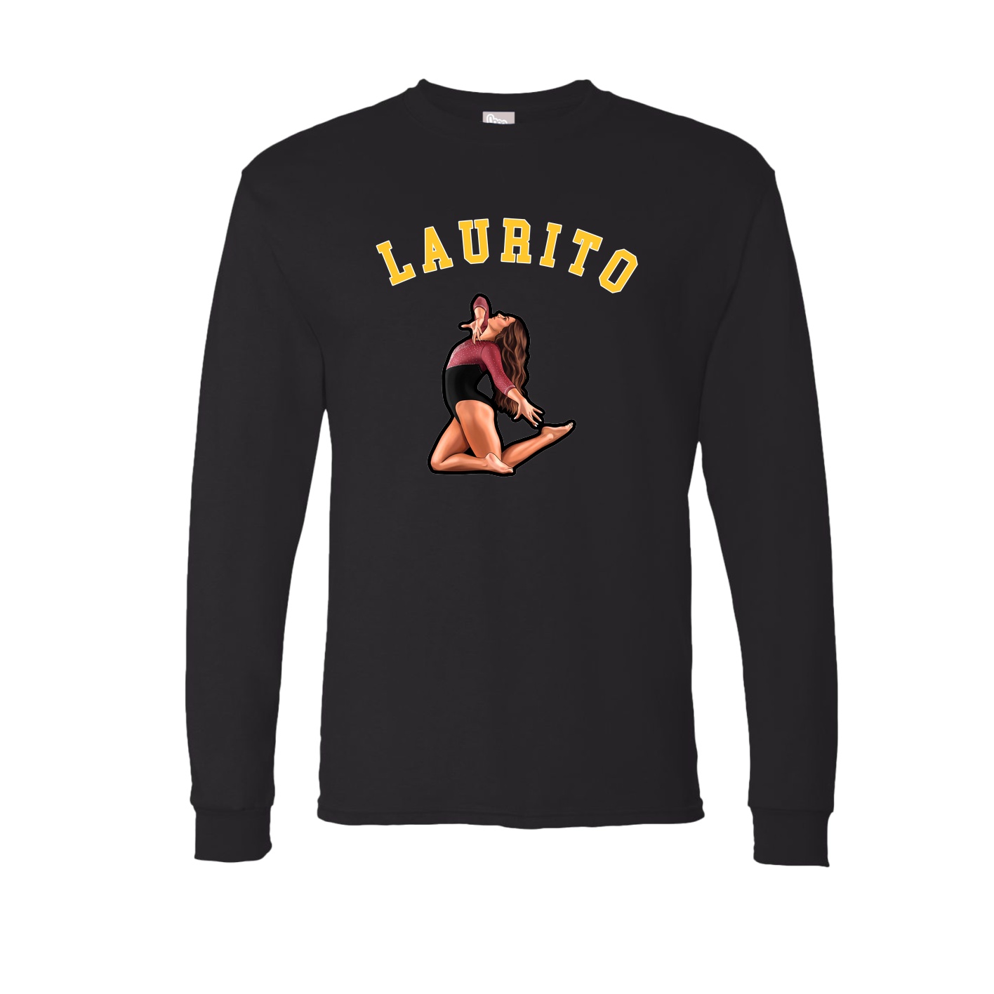 Long Sleeve Tee — Shirsey Arch in Black