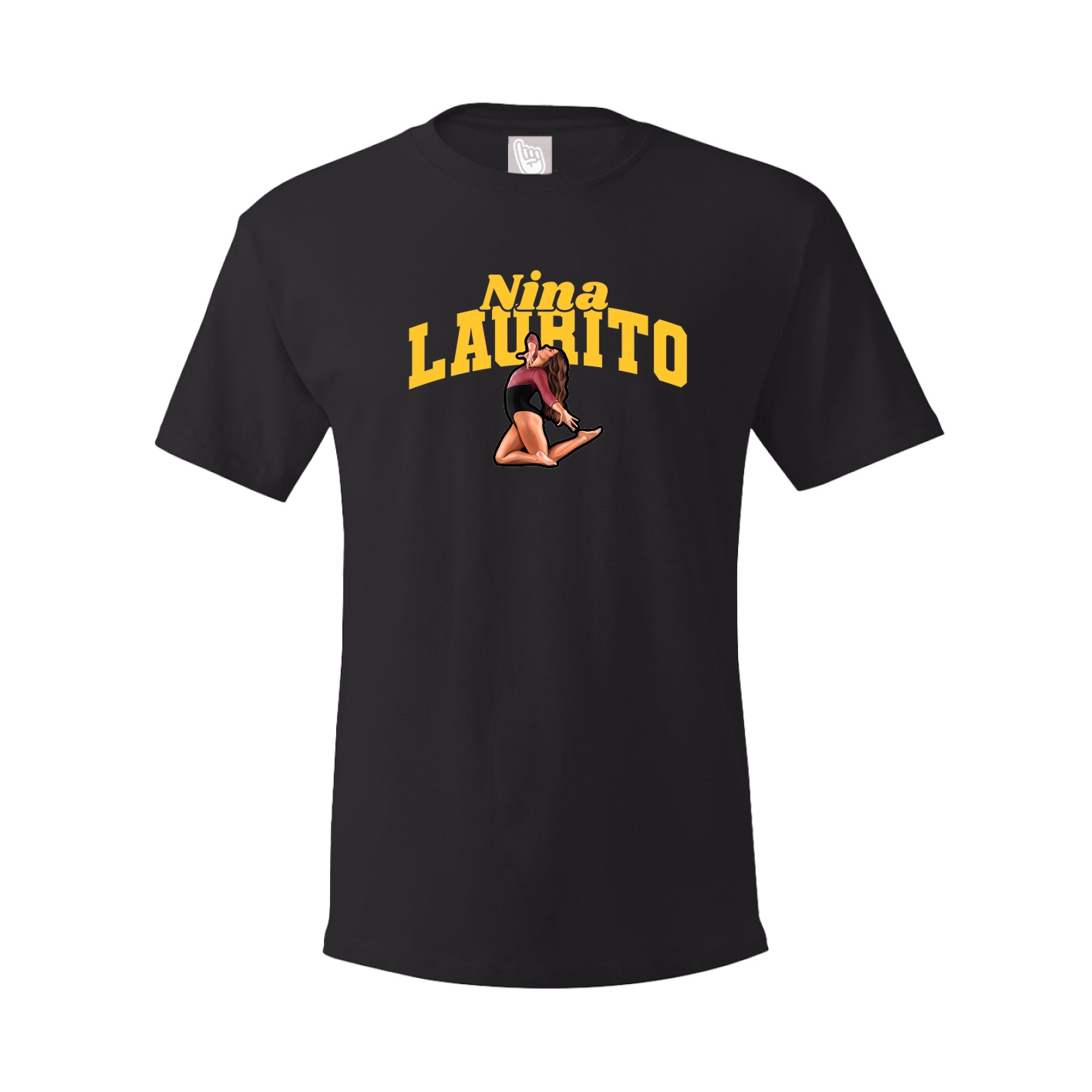 Tee — Signature Arch in Black