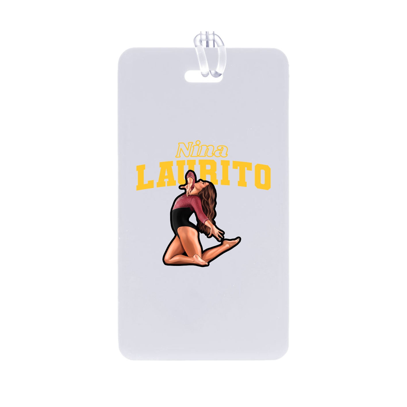 Bag Tag — Name Arch in Classic