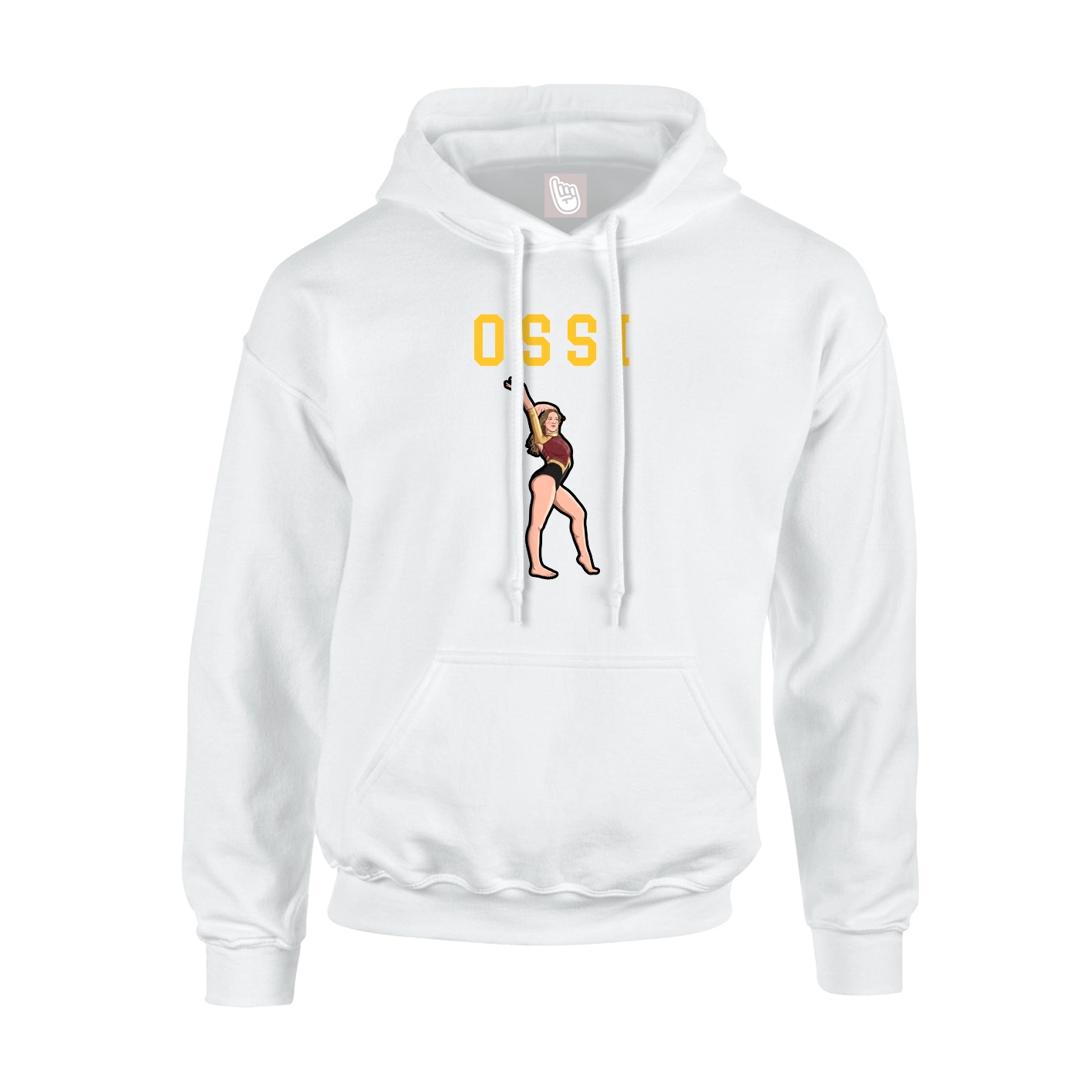 Youth Hoodie — Shirsey in White