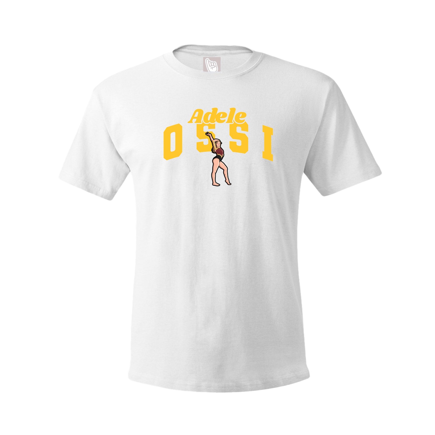 Youth Tee — Signature Arch in White