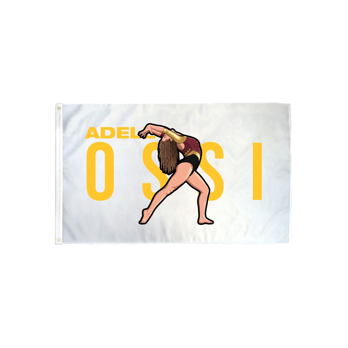 3x5 Flag — Player Name in Classic