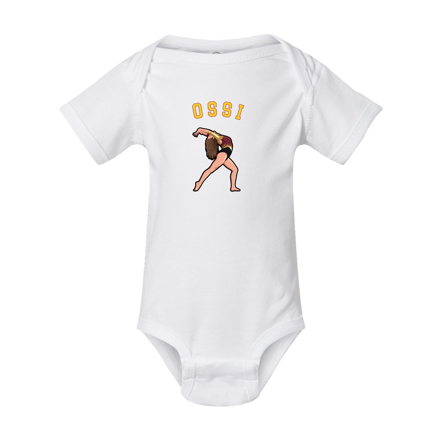Baby Onesie — Shirsey Arch in White