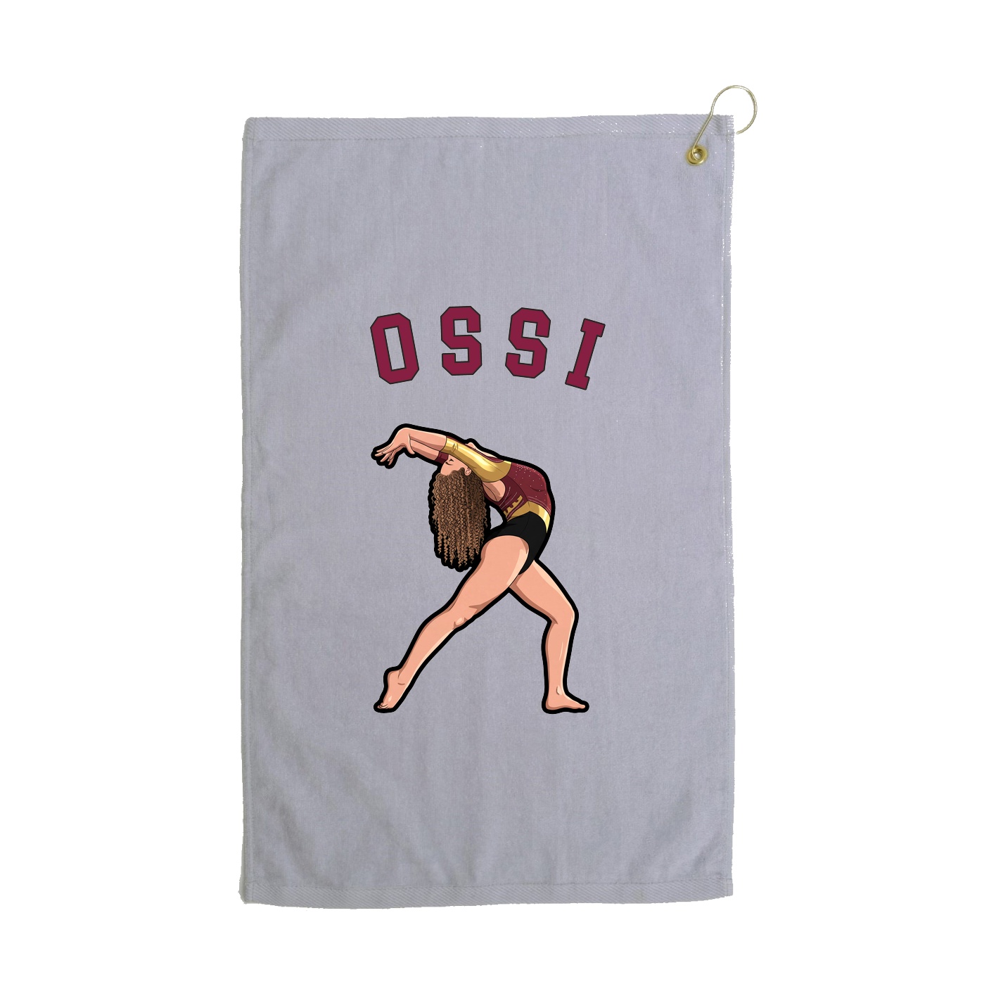 Golf Towel — Shirsey Arch in Grey