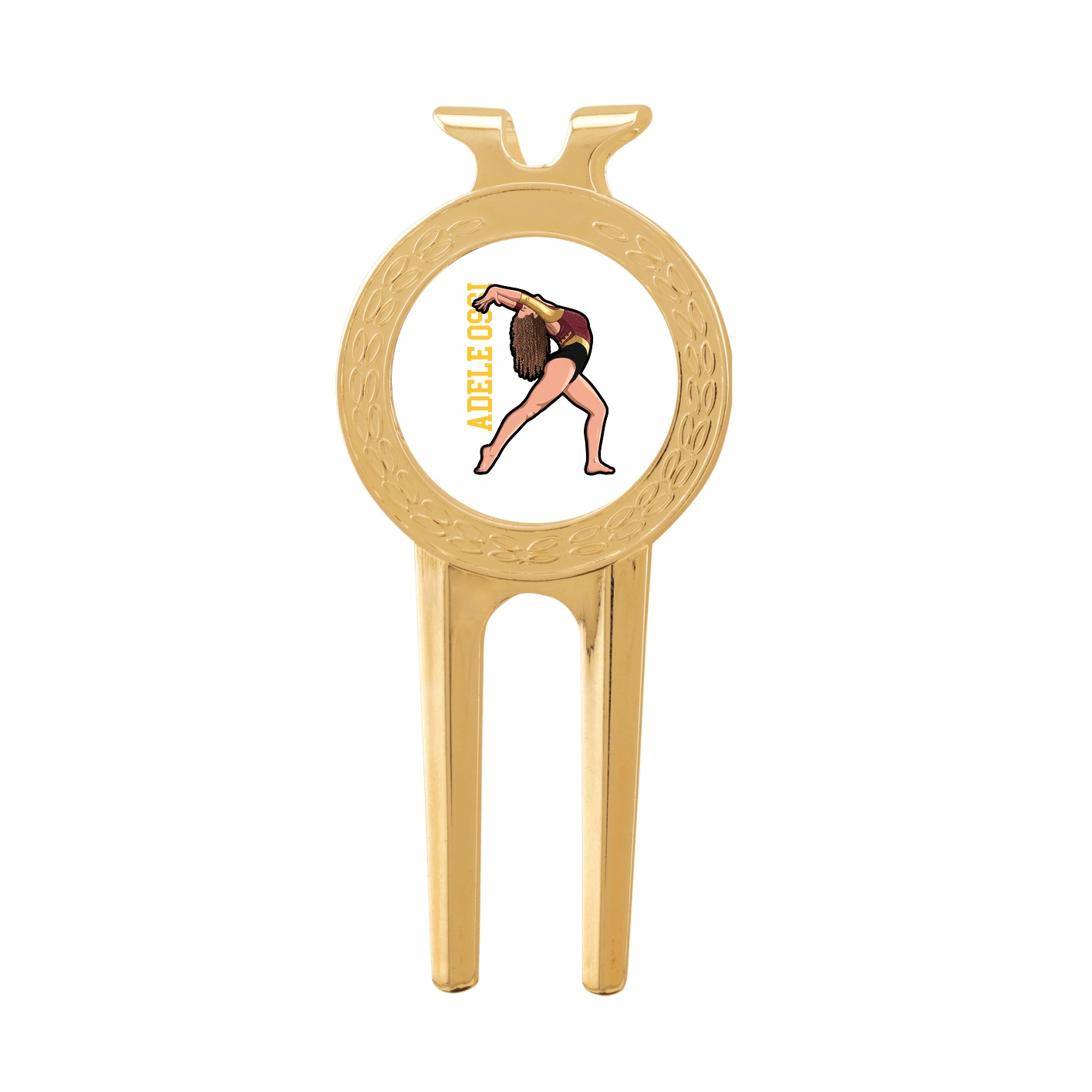 Divot Tool with Ball Marker — Name Vertical in Classic
