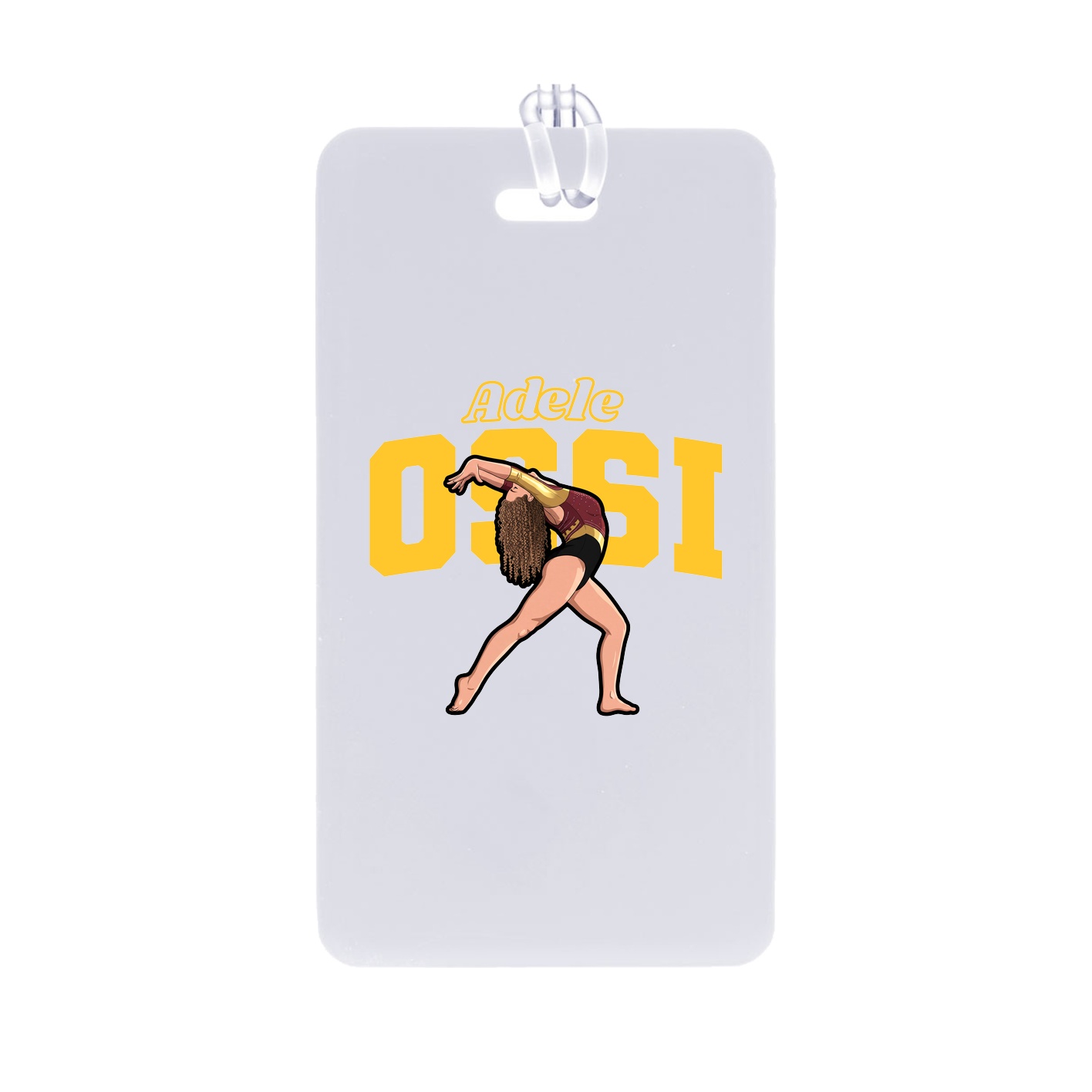 Bag Tag — Name Arch in Classic