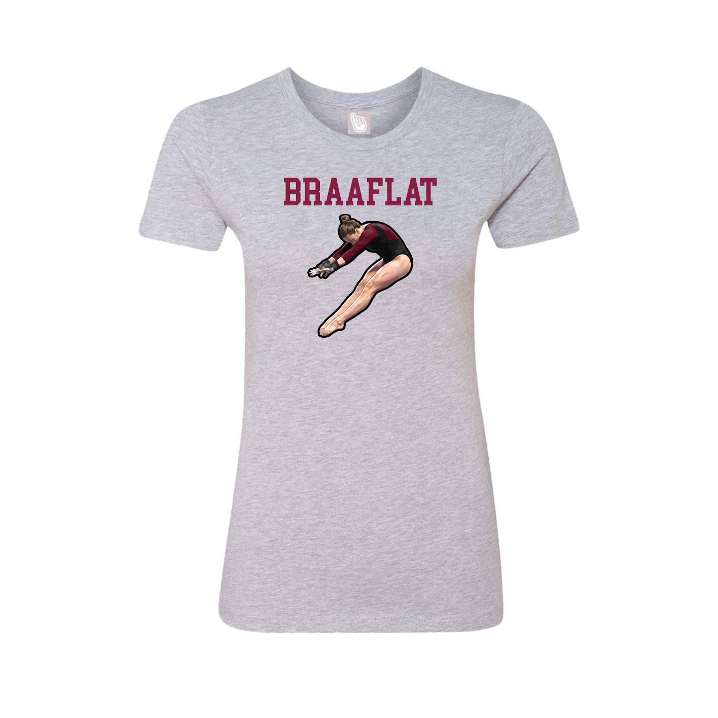 Fitted Women's Tee — Shirsey in Grey