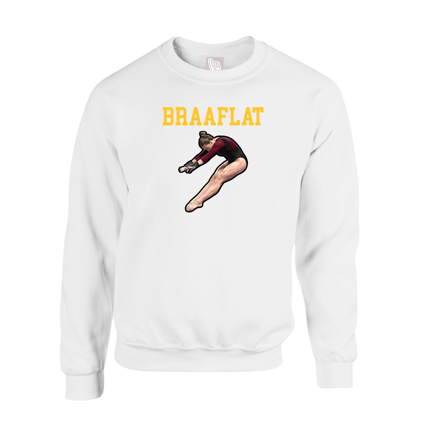 Fleece Crew — Shirsey in White