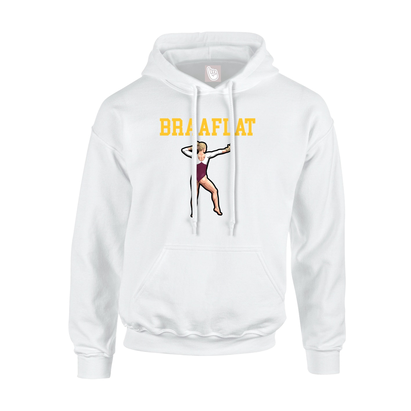 Youth Hoodie — Shirsey in White