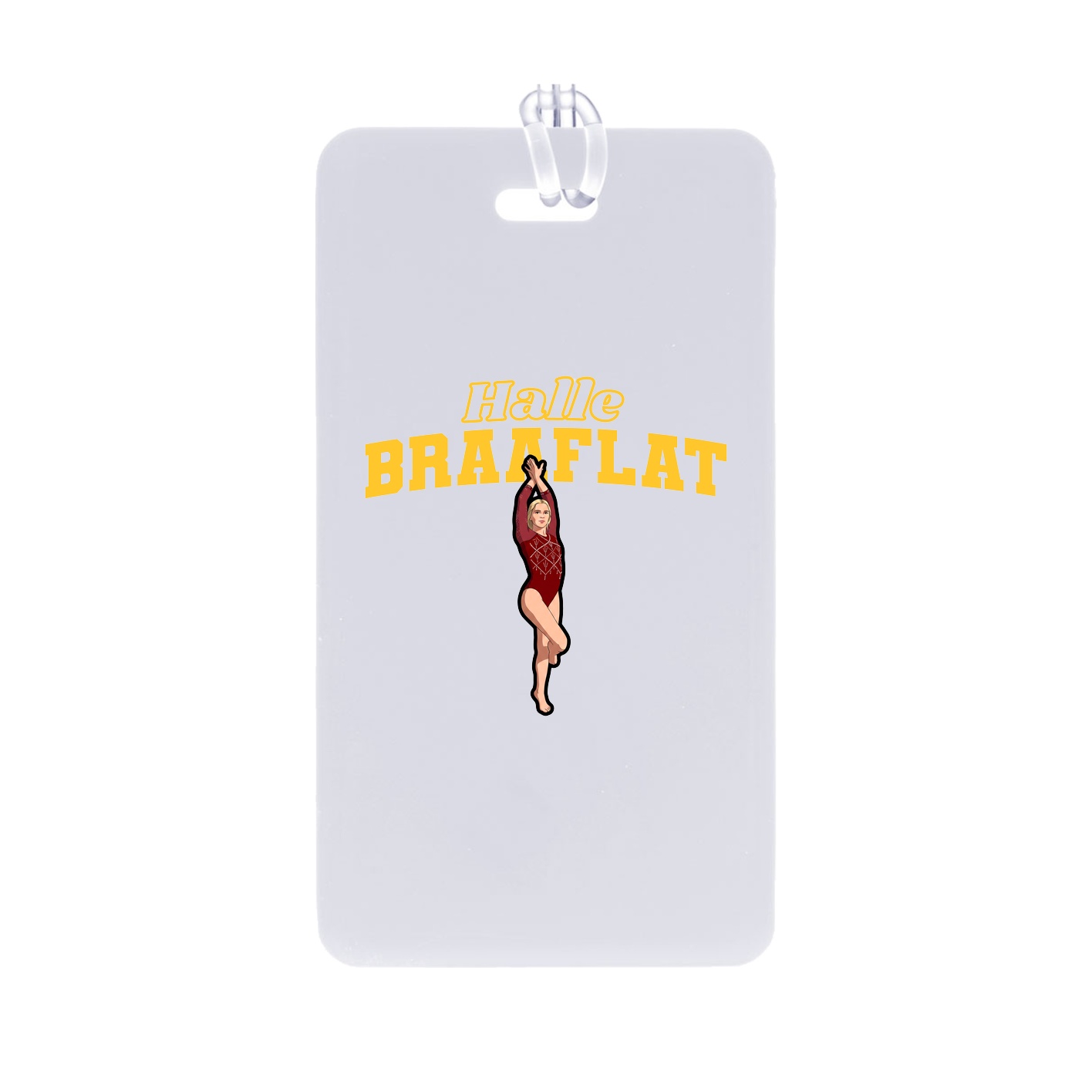 Bag Tag — Name Arch in Classic