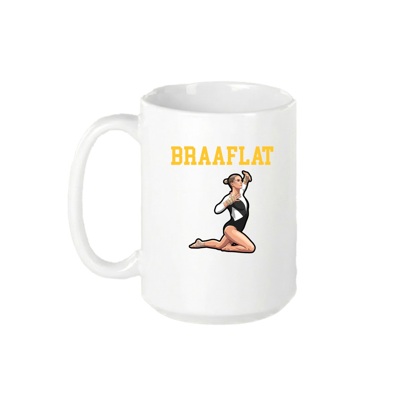 15oz Coffee Mug — Shirsey in White
