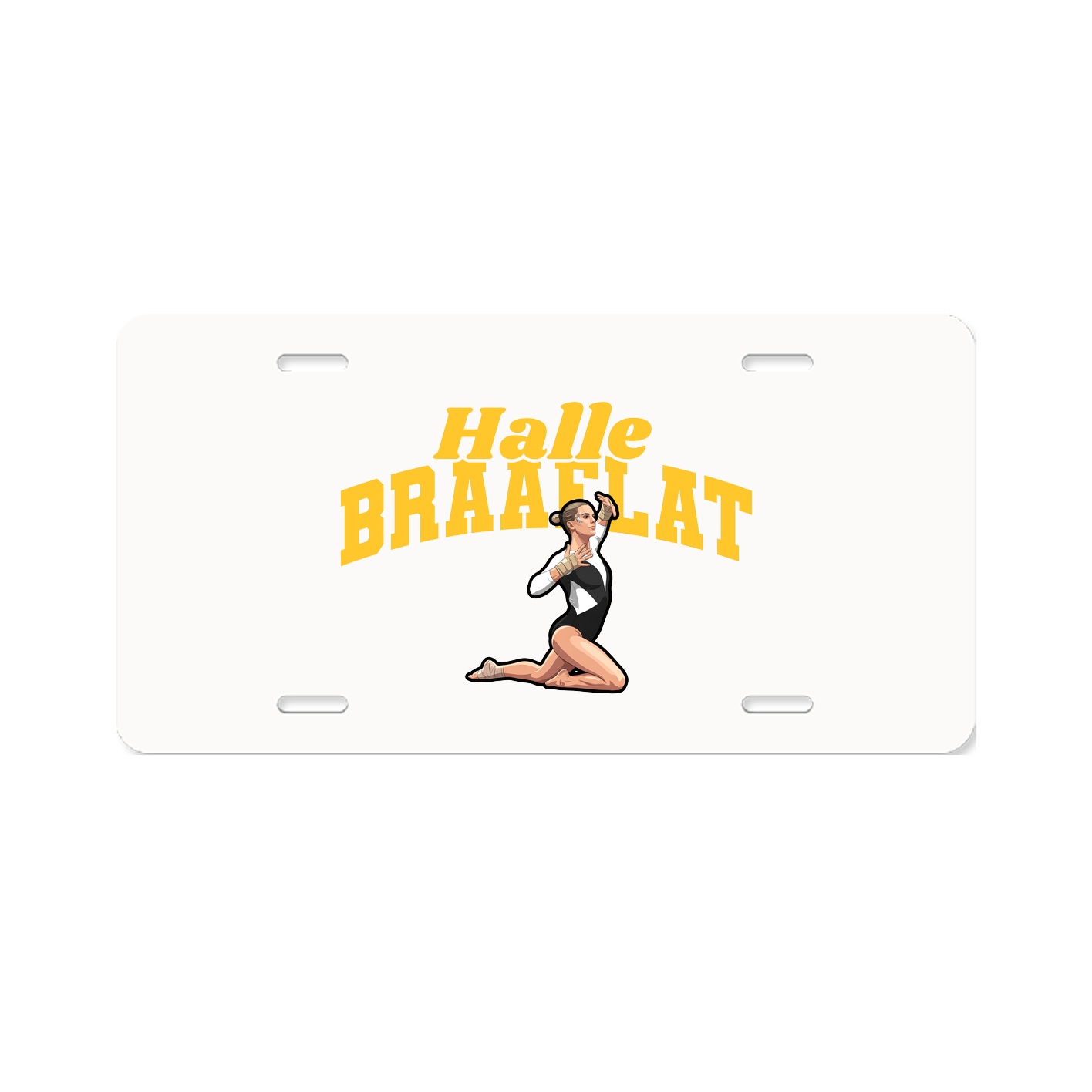 License Plate — Signature Arch in Classic