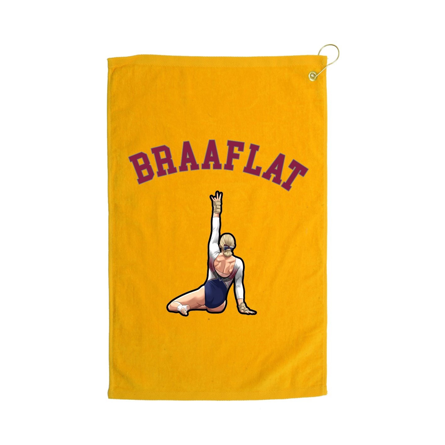 Golf Towel — Shirsey Arch in Gold
